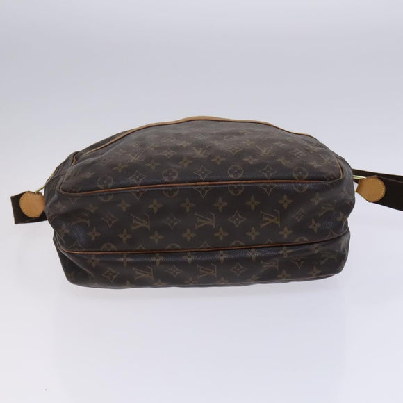LOUIS VUITTON Monogram Reporter GM Shoulder Bag M45252 LV Auth hk2306
