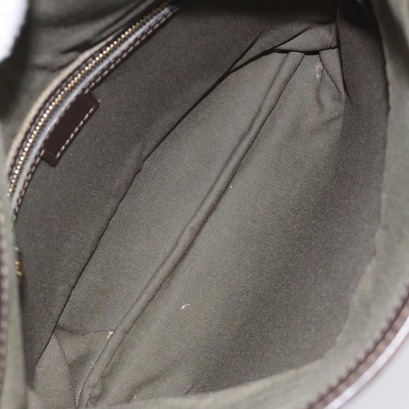 LOUIS VUITTON Monogram Mini Françoise 2-Wege-Tragetasche TST Khaki M92422 Auth hk2313