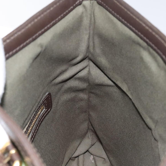 LOUIS VUITTON Monogram Mini Françoise 2-Wege-Tragetasche TST Khaki M92422 Auth hk2313