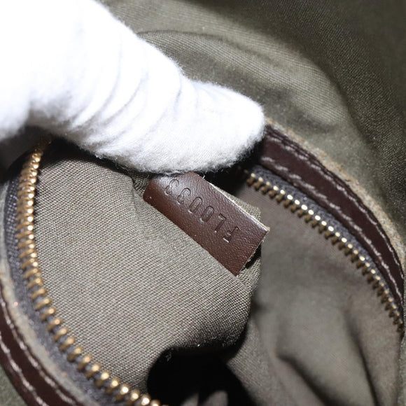 LOUIS VUITTON Monogram Mini Françoise 2-Wege-Tragetasche TST Khaki M92422 Auth hk2313