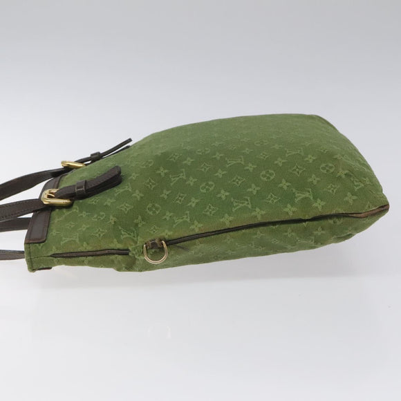 LOUIS VUITTON Monogram Mini Françoise 2-Wege-Tragetasche TST Khaki M92422 Auth hk2313