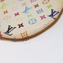 LOUIS VUITTON Monogram Multicolor Pochette GM Pouch White M60027 LV Auth hk2317-15