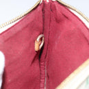 LOUIS VUITTON Monogram Multicolor Pochette GM Pouch White M60027 LV Auth hk2317-18