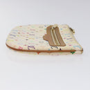 LOUIS VUITTON Monogram Multicolor Pochette GM Pouch White M60027 LV Auth hk2317-3