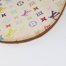 LOUIS VUITTON Monogram Multicolor Pochette GM Pouch White M60027 LV Auth hk2317-7
