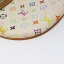 LOUIS VUITTON Monogram Multicolor Pochette GM Pouch White M60027 LV Auth hk2317-14