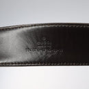 GUCCI GG Canvas Belt 35.4"" Beige 114876 Auth hk2325-10