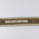 GUCCI GG Canvas Belt 35.4"" Beige 114876 Auth hk2325-8