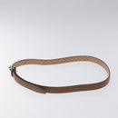 GUCCI Belt Leather 42.9"" Brown Auth hk2326-4