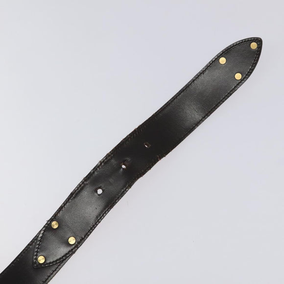 GUCCI GG Canvas Belt 35.8"""" Beige 121290 Auth hk2327