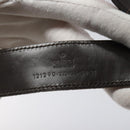 GUCCI GG Canvas Belt 35.8"""" Beige 121290 Auth hk2327-8