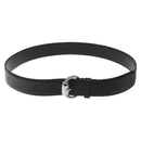 GUCCI GG Canvas Guccissima Belt Leather 40.2"" Black 162942 Auth hk2328-2