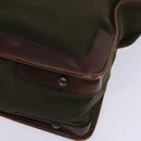 GUCCI Shoulder Bag Canvas Khaki Auth hk2330-9