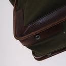 GUCCI Shoulder Bag Canvas Khaki Auth hk2330-15