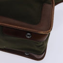 GUCCI Shoulder Bag Canvas Khaki Auth hk2330-16