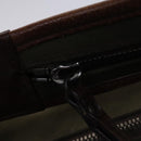 GUCCI Shoulder Bag Canvas Khaki Auth hk2330-10