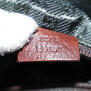 GUCCI Shoulder Bag Canvas Khaki Auth hk2330-12