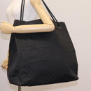 GUCCI GG Canvas Shoulder Bag Black Auth hk2332-23
