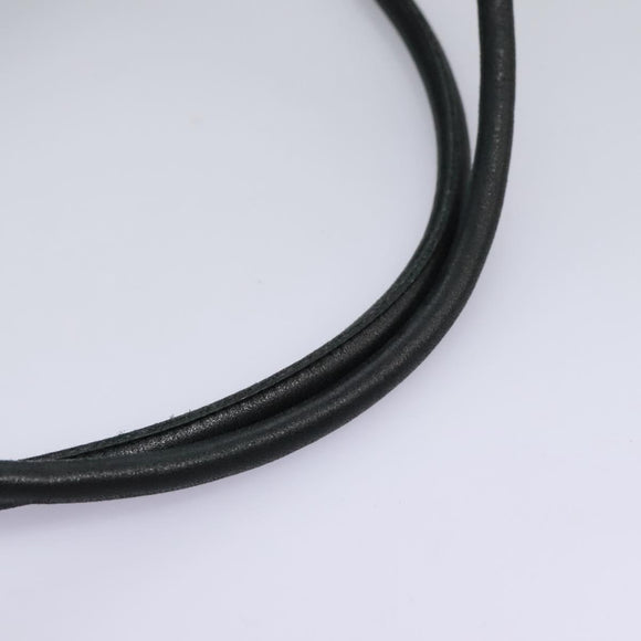 GUCCI GG Canvas Shoulder Bag Black Auth hk2332