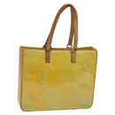 LOUIS VUITTON Monogram Vernis Columbus Tote Bag Gris M91028 LV Auth hk2353-1