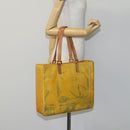 LOUIS VUITTON Monogram Vernis Columbus Tote Bag Gris M91028 LV Auth hk2353-21