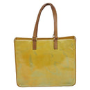 LOUIS VUITTON Monogram Vernis Columbus Tote Bag Gris M91028 LV Auth hk2353-13