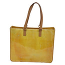 LOUIS VUITTON Monogram Vernis Columbus Tote Bag Gris M91028 LV Auth hk2353-2
