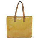 LOUIS VUITTON Monogram Vernis Columbus Tote Bag Gris M91028 LV Auth hk2354-2