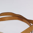 LOUIS VUITTON Monogram Vernis Houston Hand Bag Beige M91004 LV Auth hk2355-9