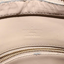 LOUIS VUITTON Monogram Vernis Houston Hand Bag Beige M91004 LV Auth hk2356-18