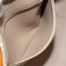 LOUIS VUITTON Monogram Vernis Houston Hand Bag Beige M91004 LV Auth hk2356-21