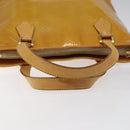 LOUIS VUITTON Monogram Vernis Houston Hand Bag Beige M91004 LV Auth hk2356-7