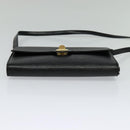 LOUIS VUITTON Epi Pochette Arche Shoulder Bag Black Noir M52572 LV Auth hk2361-5