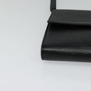 LOUIS VUITTON Epi Pochette Arche Shoulder Bag Black Noir M52572 LV Auth hk2361-15