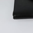 LOUIS VUITTON Epi Pochette Arche Shoulder Bag Black Noir M52572 LV Auth hk2361-17