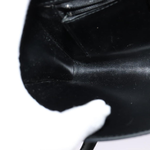 LOUIS VUITTON Epi Pochette Arche Shoulder Bag Black Noir M52572 LV Auth hk2361