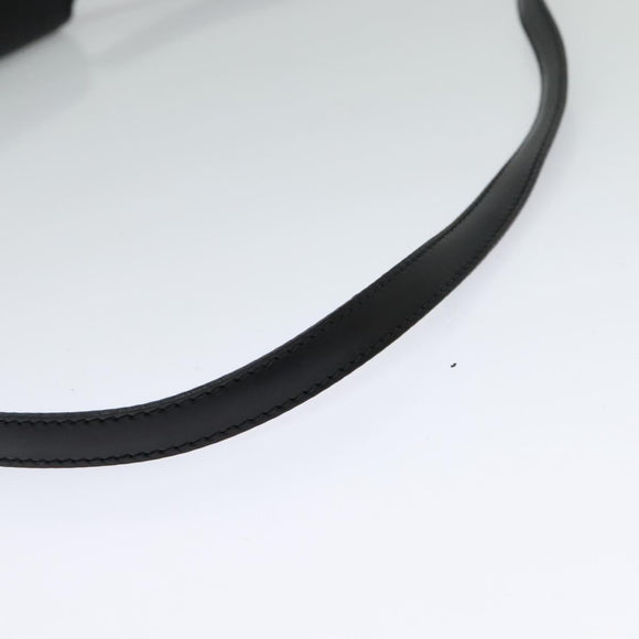 LOUIS VUITTON Epi Pochette Arche Shoulder Bag Black Noir M52572 LV Auth hk2361