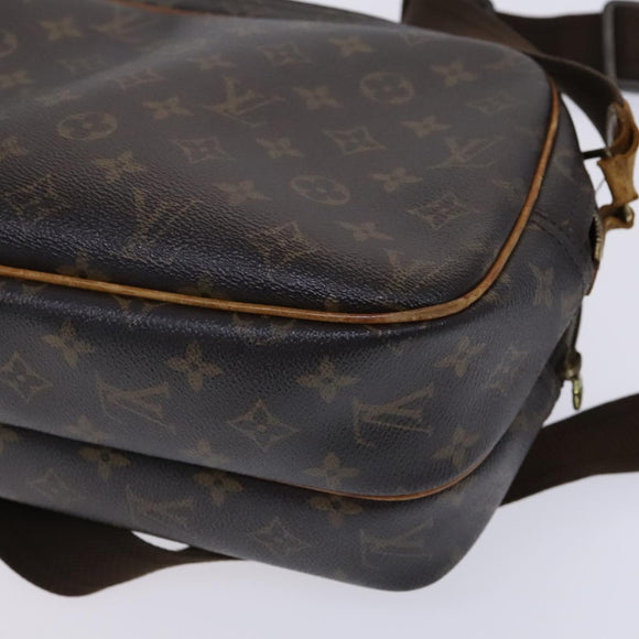 LOUIS VUITTON Monogram Reporter PM Shoulder Bag M45254 LV Auth hk2367