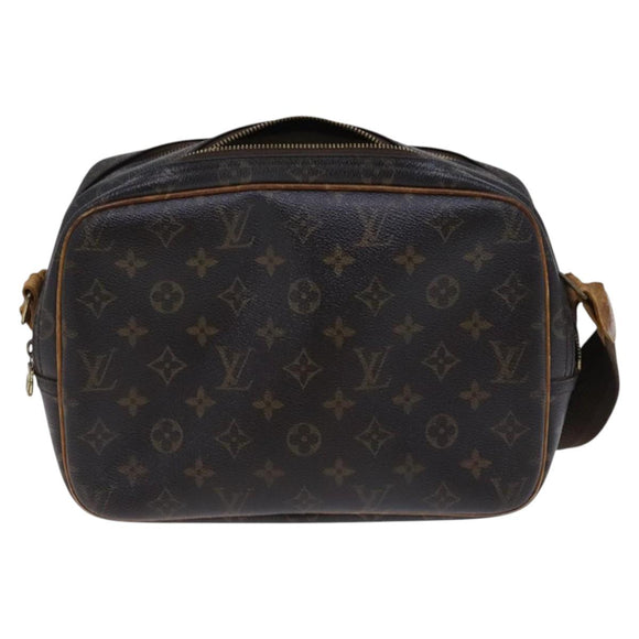 LOUIS VUITTON Monogram Reporter PM Shoulder Bag M45254 LV Auth hk2367