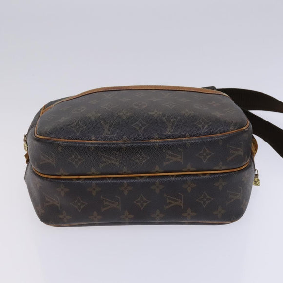 LOUIS VUITTON Monogram Reporter PM Shoulder Bag M45254 LV Auth hk2367
