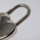 HERMES Cadena Fantasy Heart Padlock 2024 Limited Edition Silver Auth hk2369-4