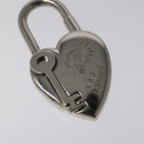 HERMES Cadena Fantasy Heart Padlock 2024 Limited Edition Silver Auth hk2369-5