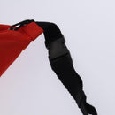 BALENCIAGA Wheel Waist bag Nylon Red 533009 Auth hk2377-8