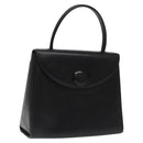 GIVENCHY Hand Bag Leather Black Auth hk2395-1
