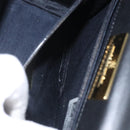 GIVENCHY Hand Bag Leather Black Auth hk2395-21