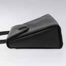GIVENCHY Hand Bag Leather Black Auth hk2395-4