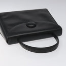 GIVENCHY Hand Bag Leather Black Auth hk2395-6