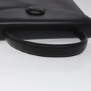 GIVENCHY Hand Bag Leather Black Auth hk2395-7