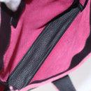 BVLGARI Hand Bag Leather Black Auth hk2396-16