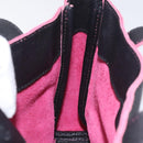 BVLGARI Hand Bag Leather Black Auth hk2396-18